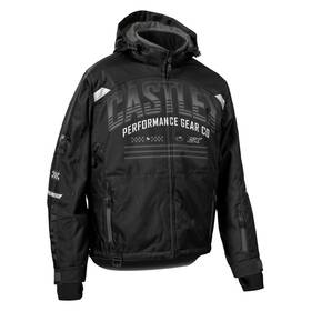 Ca-70-4772-c Castle 2025 Mens Strike G7 Insulated Snowmobile Jacket Black/charcoal