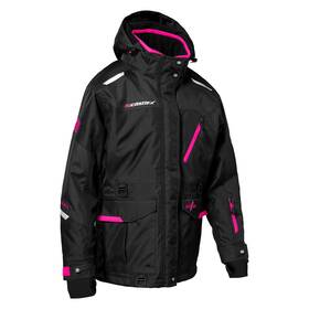 Ca-71-5481-c Castle 2025 Womens West Shore Insulated Jacket Black/pink Glo