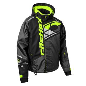 70-3338 Castle X New X-large Mens Black/charcoal/hi-vis Code G4 Jacket