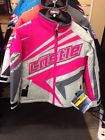 72-2566 Castle Jacket Womans Gray 2015 Launch Lg Liner Nwt Pink G2