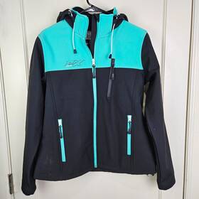 Castle X 008061208861 Barrier Tri-lam Womens Mid-weight Jacket Softshell Size M Mint/black