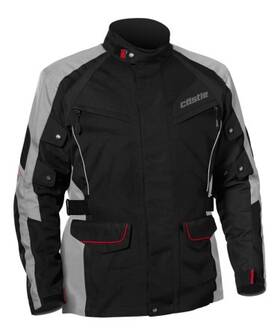 Castle X 17-1619 Mission Air Textile Jacket 2xl Grey/red