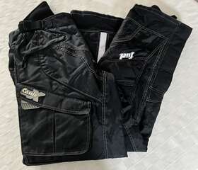 395-002 Castle X Racewear Sz Large Snowpants Snowmobile Gear Blk Fuel Rider