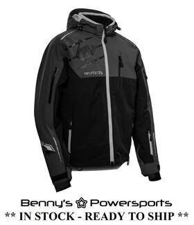 70-036 Castle X Mens Flex Jacket Snowmobile Winter Waterproof 4 Way Stretch Insulated