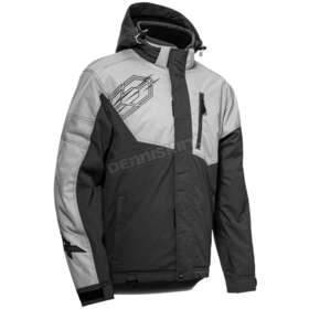 70-1366 Castle X Silver/charcoal Phase G3 Jacket Size Large
