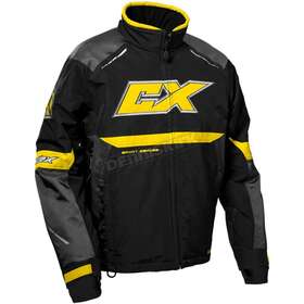 70-3138 Castle X Open Box Mens Blade G5 Jacket Charcoal/yellow/black Size Xl