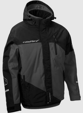 Castle X 70-3466 Phase Snowmobile Jacket Waterproof Windproof Mens Large Black/charcoal