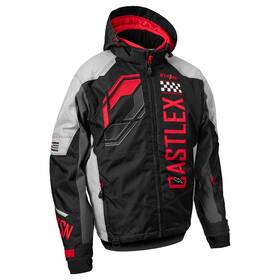 70-3716 Castle X Castlex Strike G5 Black/silver/red Mens Large Snowmobile Jacket