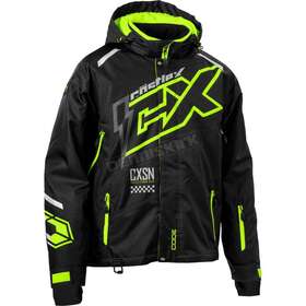 3455305xl Castle X 70-4038 Black/hi-vis Code G5 Jacket