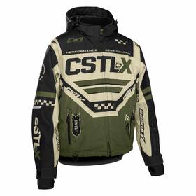 Castle X 70-4846 Cx1 Jackets Lg Green #70-4846