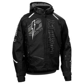 704279z Castle X Mens Strike G6 Snowmobile Jacket Black/charcoal - 5x-large