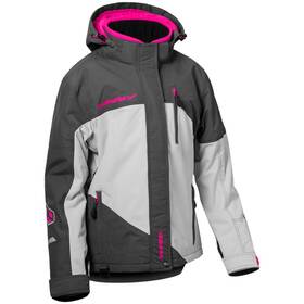 Castle X 71-4248 Womens Charcoal/silver/pink Glo Phase G4 Jacket -