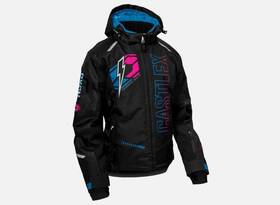 Castle X 71-4894 Womens Black/process Blue/pink Glo Strike G6 Jacket 3455342m
