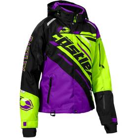 Castle X 71-5038 Womens Grape/hi-vis/black React G1 Floater Jacket