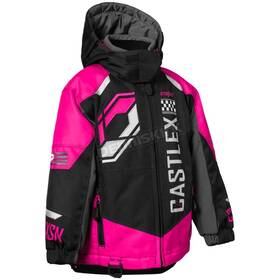 72-8185 Castle X Toddler Pink Glo/black/silver Strike G5 Jacket -