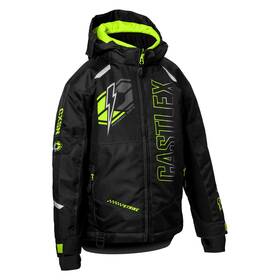 Castle X 72-8534 Strike Snowmobile Jacket Winter Coat Black/hi-vis Youth Medium - Sale