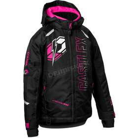 3455352xl Castle X 72-8588 Youth Black/pink Glo Strike G6 Jacket