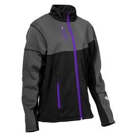 Castle X 78-2598 Fusion Mid-layer Womens Jackets Xl Grape/black/charcoal
