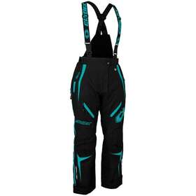 Ca-73-3724 Castle X Open Box Womens Fuel G8 Snowmobile Pant Black/turquoise Size M