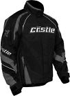70-9378 Charge -large G2 Castle Xl Racing Size Coat -lrg Jacket Black