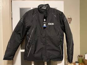 607115 Ckx Mens Black/grey Journey Snowmobile Jacket Xl
