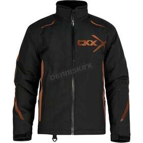 608305 Ckx Black/copper Rise Ungava Jacket With Led Back Light -