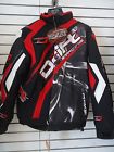 5235-364 Drift Red Large Snowmobile Jacket- Racing Smoke Men