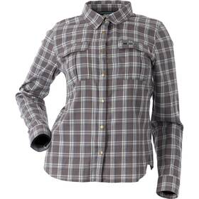 50676 Dsg Womens Plaid Button-down - Smoky Mauve Xl
