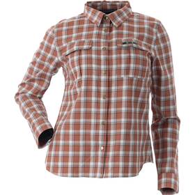 50683 Dsg Plaid Button-down Terracotta Lg