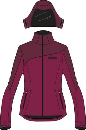 52138 Dsg Malea Softshell Jacket Garnet Heather Xs