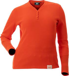 Dsg 840342528387 Cozy Waffle Shirt Poppy 4x