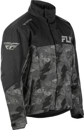 Fly 470-5405yl Racing Youth Snx Pro Snow Jacket Black Yl