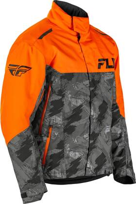 Fly 470-54083x Racing Snx Pro Snow Jacket Orange/black 3xl