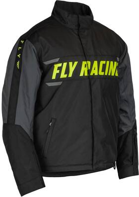 470-5503l Fly Racing Outpost Jacket Black/grey/hi-vis Large