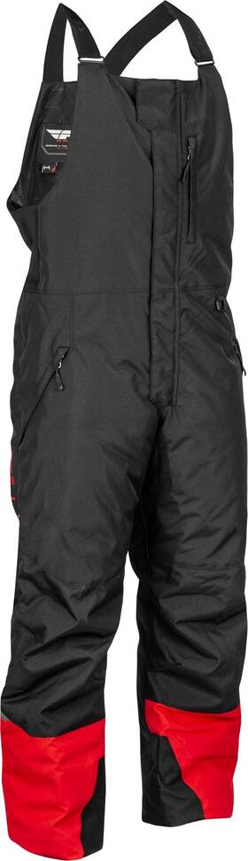 Fly 470-6501x Racing Outpost Bib Black/red X-large Snow Pants