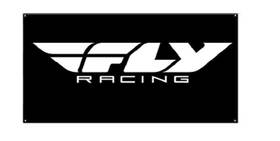 Fly Racing 191361122101 New F- Black 3x6 Banner -