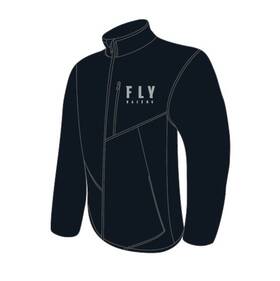 Fly Racing 354-6340l Mid Layer Womens Jacket Lg Black