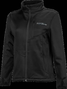 354-6340s Fly Racing Mid Layer Womens Jacket Small Black