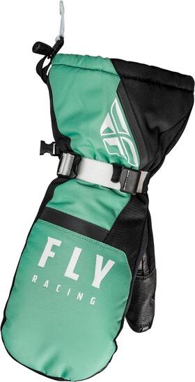 363-3932s Fly Racing Cascade Mittens Small Black/mint