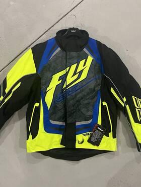 470-3188l Fly Racing Snx Pro Snowmobile Jacket Brand New #470-3188l Sz Large