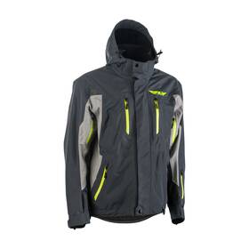 470-4101x Fly Racing Incline Jacket - Grey/charcoal Mens Size X-large