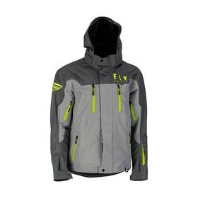 470-4105 Fly Racing Incline Snowmobile Jacket Shell - Black / Grey Hi-vis 470-4105 Fly Racing Incline Snowmobile Jacket Shell - Black / Grey Hi-vis