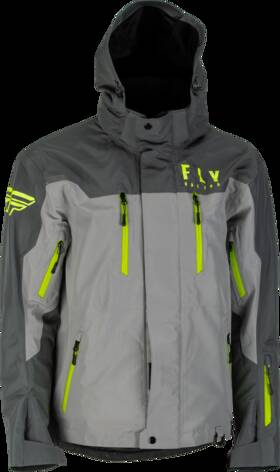 470-41052x Fly Racing Incline Jacket Xx-large Black/gray/hi-vis