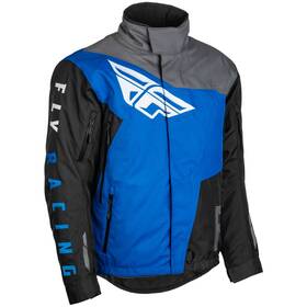 470-4116s Fly Racing Snx Pro Jacket - Black/grey/blue Sm