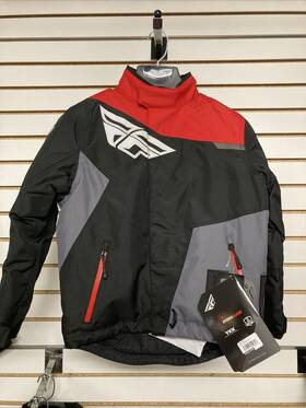 470-4117ys Fly Racing Youth Snx Jacket Small Red