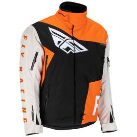 470-4119l Fly Racing Snx Pro Jacket - Orange/grey/black 2023 Lg