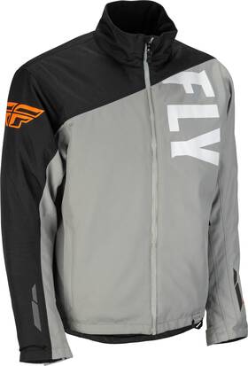 470-41233x Fly Racing Aurora Jacket Xxx-large Gray/black/orange