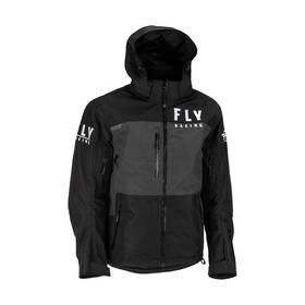 470-4133x Fly Racing Carbon Jacket Shell - Black / Grey 2023 Xl