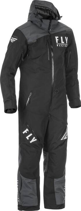 470-4150s Fly Racing Cobalt Monosuit Insulated Small Black/gray