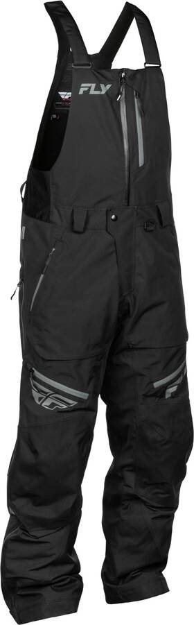 470-4245m Fly Racing Incline Bib Black/grey Md